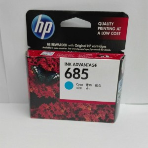 Tinta Printer Hp 685 Cyan Tokopedia