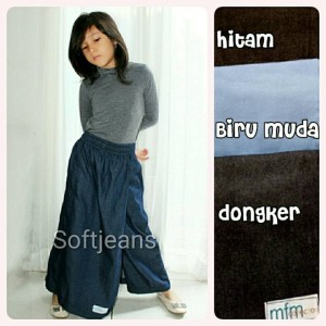 Rok Celana Soft Jeans Tokopedia