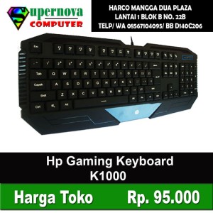 Hp K1000 Keyboard Gaming Tokopedia