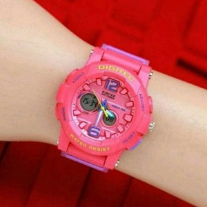 Jam Tangan Wanita Perempuan Original Skmei Ultra Thin White1 Tokopedia