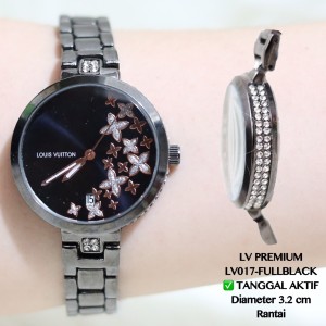 Jam Tangan Wanita Guess Mewah Tanggal Gga Tokopedia