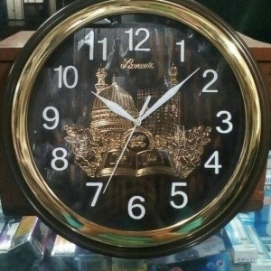 Jam Dinding Kaligrafi Jam Masjid Kaligrafi Diamon Medium Tokopedia