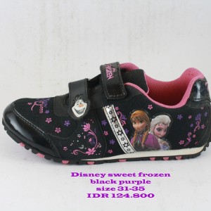 Sepatu Anak Perempuan Kets Frozen Led Tokopedia