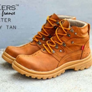 Kickers Boots Safety Tan Tokopedia