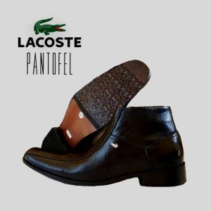 Sepatu Pantofel Kulit Lacoste Tokopedia