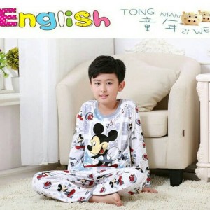 St Pp Baju Tidur Anak Mickey Mouse Tokopedia