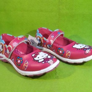 Sepatu Anak Perempuan Hello Kitty Kabocha Pink Biru Tokopedia