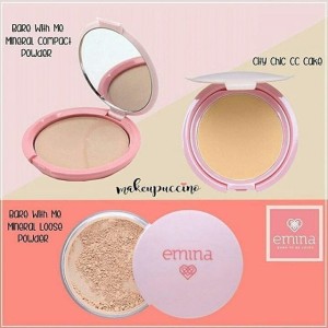 Kosmetik Cc Cake Bedak Padat Extra Cover Emina City Chic Tokopedia