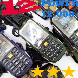 Hp Outdoor Maxtron C15 C 15 2 Sim Card Batre 12 000 Mah Bisa Power Bank Mirip Brandcode B81 Dan Prince Pc9000 Tokopedia