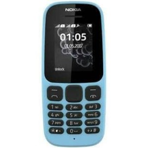 Microsoft Nokia 105 Dual Sim Card On Hitam Tokopedia