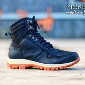 Sepatu Boots Pria Trendy Kickers Brodo Balck Grey Brown Tokopedia