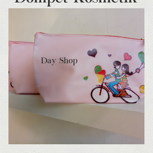 Dompet Kosmetik Sepeda Cinta Tas Kosmetik Sepeda Cinta Tokopedia