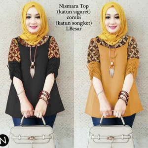 Baju Hijab Atasan Batik Batik Hijab Tokopedia