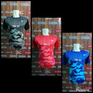 Baju Yonex Army Kaos Baju Badminton Bulutangkis Kostum Olahraga Tokopedia