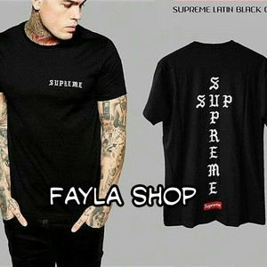Kaos Supreme Latin Baju Supreme Latin Tshirt Supreme Latin Tokopedia