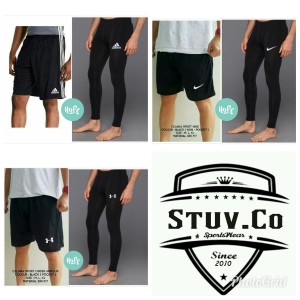 Paket Hemat Celana Legging Dan Celana Futsal Gym Fitness Murah Tokopedia