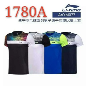 Baju Badminton New Lining Kaos Olahraga Bulutangkis Tokopedia