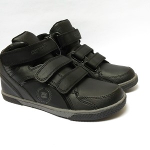 Sepatu Anak Laki Laki Ando Diva Light Velcro Black Tokopedia