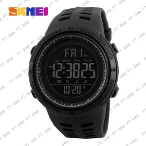 Jam Tangan Pria Digital Skmei Dg 1234 Original Tokopedia