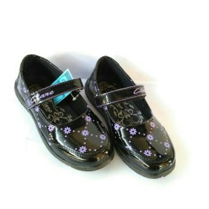 Sepatu Sekolah Anak Perempuan Clare Sepatu Anak Sekolah Pantofel Hitam Tokopedia