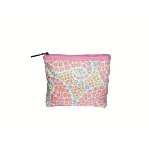 Termurah Clinique Dompet Kosmetik Pink Motif Hijau Tokopedia