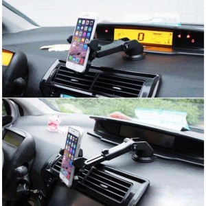 Holder Hp Mobil New Robot Car Holder Dashboad Holder Gps Ch03 Tokopedia