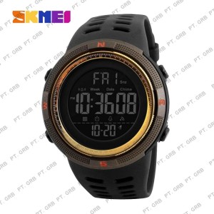 Jam Tangan Pria Digital Skmei Dg 1234 Original Tokopedia