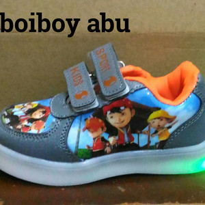 Sepatu Anak Laki Laki Spiderman Webheads Hitam Merah Tokopedia