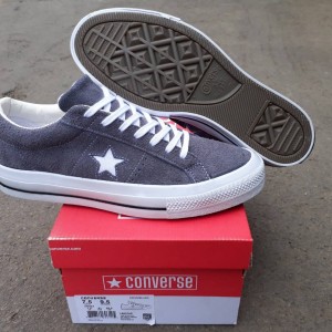 Sepatu Converse Grey Abu Abu Tokopedia