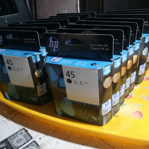 Tinta Hp 45 Black Original Tokopedia