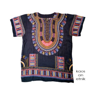 Baju Etnik Dashiki Hitam Tokopedia