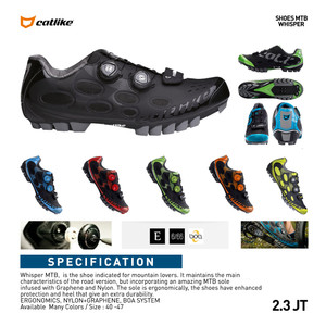Catlike Whisper Mtb Shoes Black Sepatu Sepeda Gunung Tokopedia