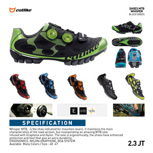 Catlike Whisper Mtb Shoes Black Sepatu Sepeda Gunung Tokopedia