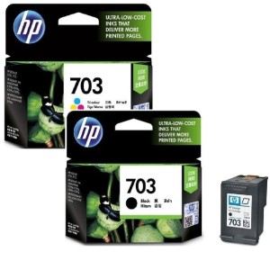 Hp 703 Tinta Tri Color Ink Cartridge Tokopedia