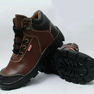 Sepatu Safety Boot Bahan Kulit Sapi Type Jeruk Av 1 Tokopedia