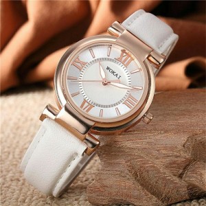 Jam Tangan Wanita Wokai Skmei Rolex Casio Ac Kulit Tokopedia