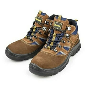 Krisbow Safety Shoes Prince 6 Inch Cokelat Sepatu Safety Sepatu Pengaman Tokopedia