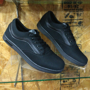 Sepatu Vans Hitam Polos Tokopedia