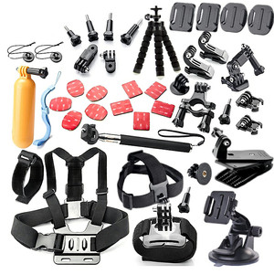 Aksesoris Kamera Aksi Full Set Gopro Xiaomi Yi Tokopedia