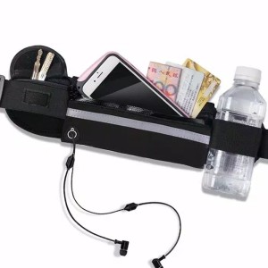 Tas Pinggang Jogging Belt Sport Lari Running Pouch Botol Hp Waterproof Tokopedia