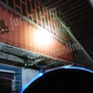 Lampu Tembak Led Rtd Plus Charger Hp Tokopedia