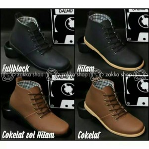 Sepatu Kulit Boots Pria Dalmo Power Brodo Tokopedia