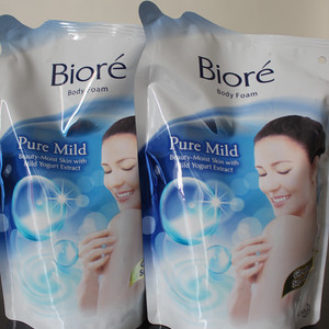 Biore Body Foam Pure Mild Refill 450ml Tokopedia