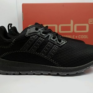 Sepatu Anak Perempuan Ando Plano Velcro Hitam Fuchsia Tokopedia