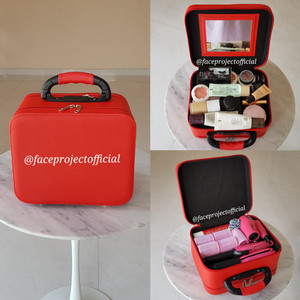 Kotak Kosmetik Tas Kosmetik Beauty Case Zebra Tokopedia