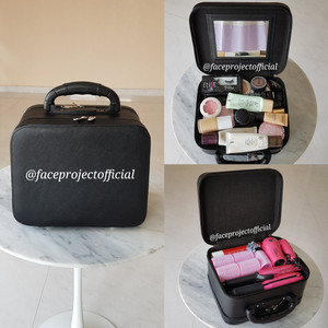 Kotak Kosmetik Tas Kosmetik Beauty Case Zebra Tokopedia