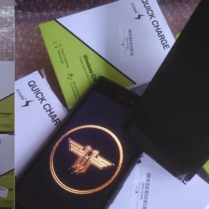 Wireless Pad Charging Dock Faster Charger For Smartphone Tokopedia