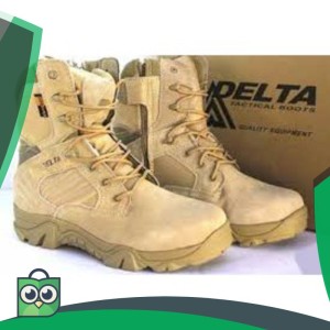 Sepatu Delta Force Coklat Tokopedia