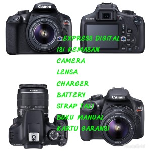 Canon Eos T6 Rebel Kit Atau 1300d Tokopedia