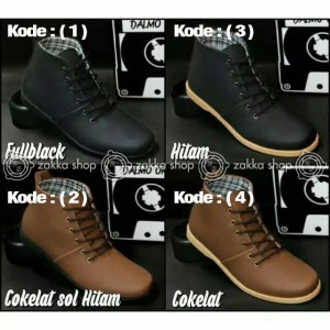 Sepatu Kulit Boots Pria Dalmo Power Brodo Tokopedia